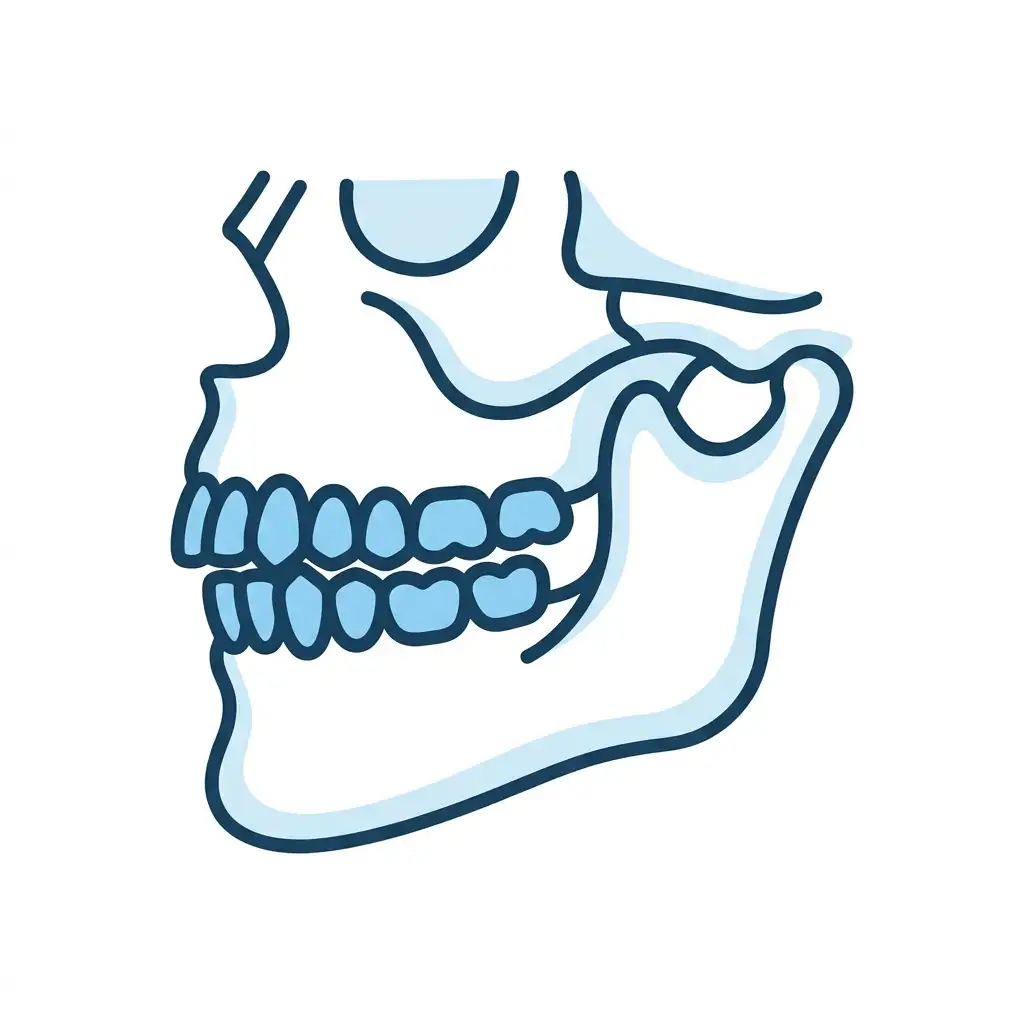 Orthognathic (jaw corrective) surgery icon